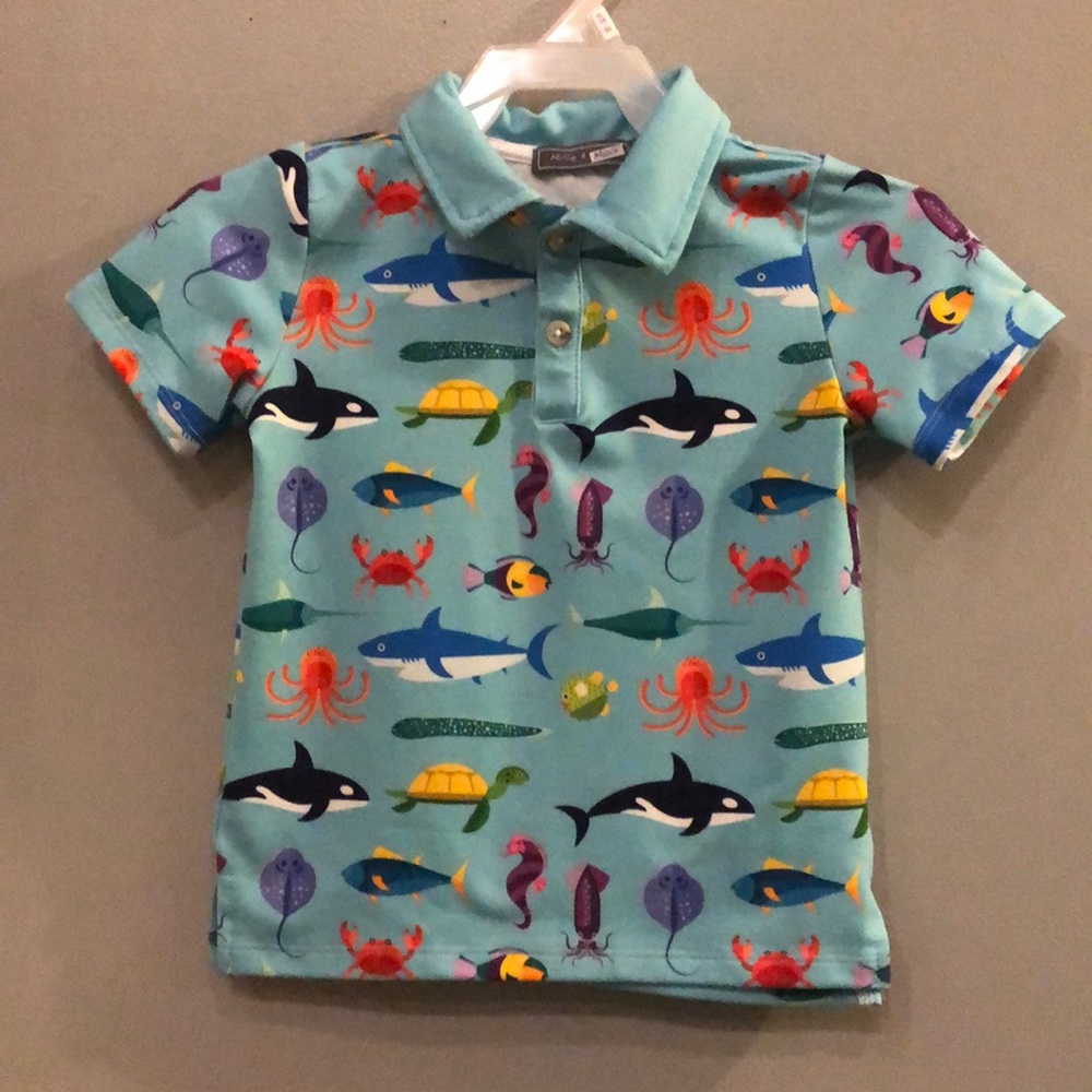 Boys Millie and maxx ocean polo